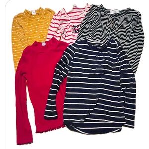 Bundle of long sleeve shirts